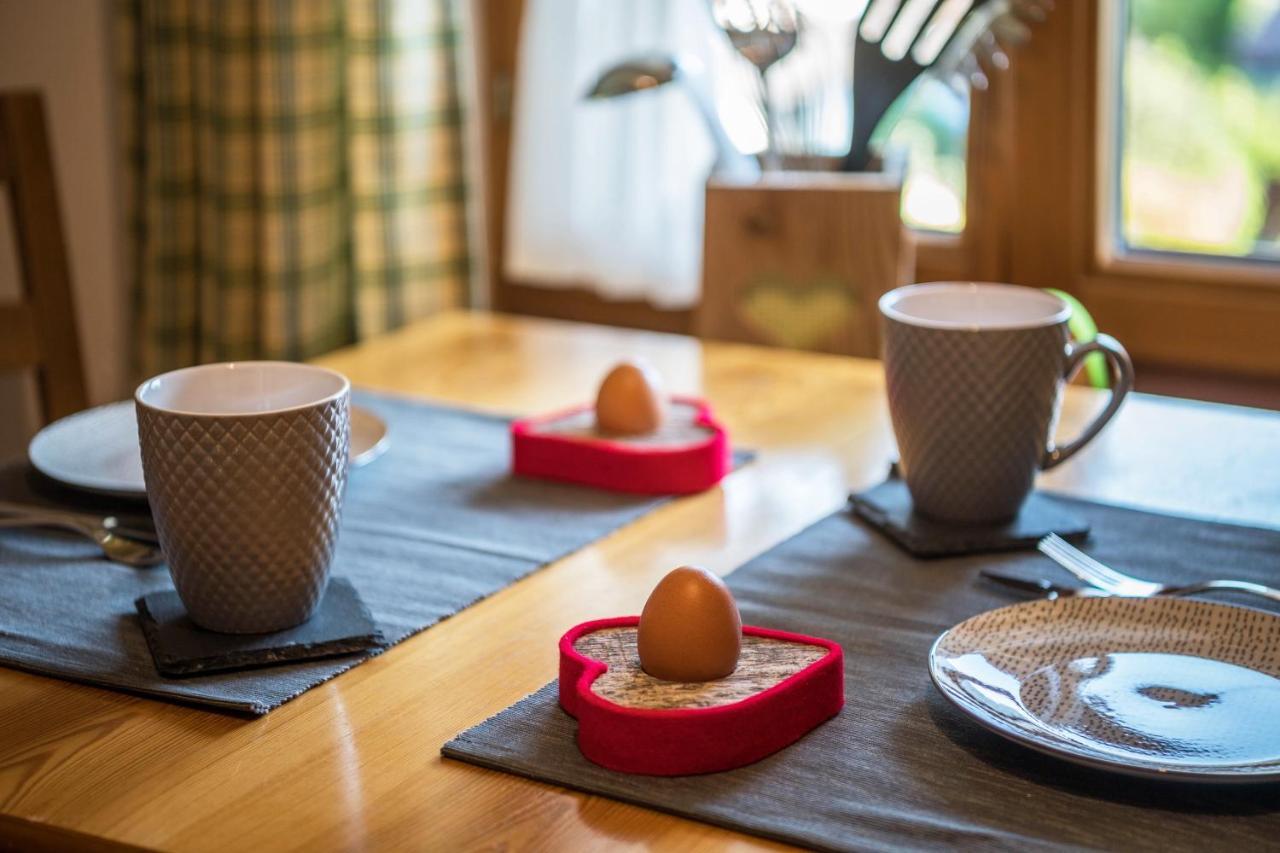 Ferienwohnung Gipfelblick グライナウ エクステリア 写真